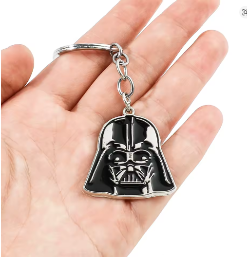 Dark Helmet Pendant Keychain