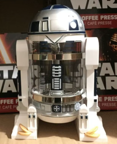 Cartoon Robot Manual Coffee Maker (960ml) – Thermal Moka Pot