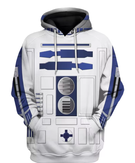 Space-Fantasy Graphic Hoodie