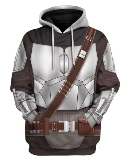 Space-Fantasy Graphic Hoodie