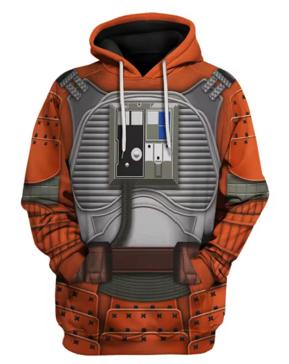 Space-Fantasy Graphic Hoodie