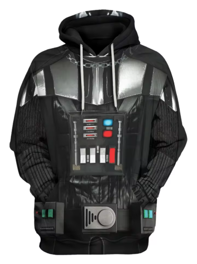 Space-Fantasy Graphic Hoodie