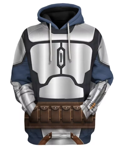 Space-Fantasy Graphic Hoodie