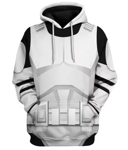 Space-Fantasy Graphic Hoodie