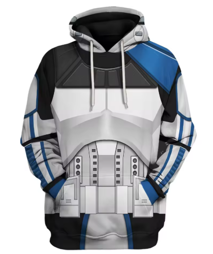 Space-Fantasy Graphic Hoodie