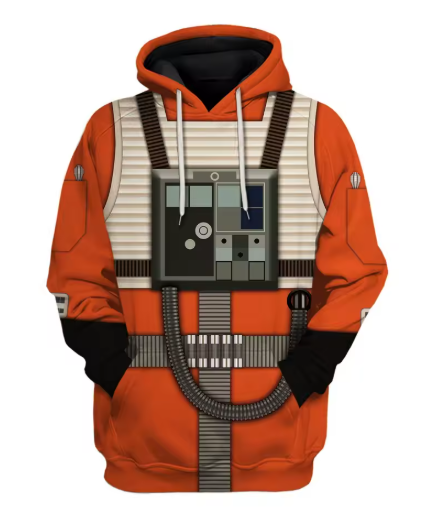 Space-Fantasy Graphic Hoodie
