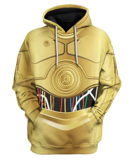 Space-Fantasy Graphic Hoodie