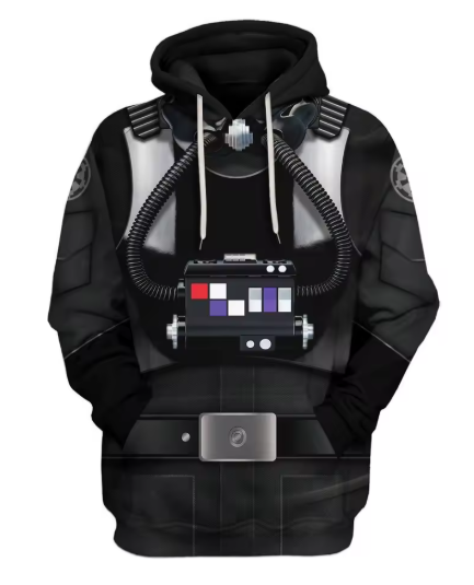Space-Fantasy Graphic Hoodie