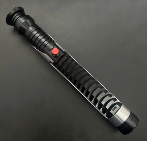Qui Gon Neopixel Proffie v 2.2 RGB Pixel Saber – Metal Hilt (Smooth Swing, Heavy Dueling)
