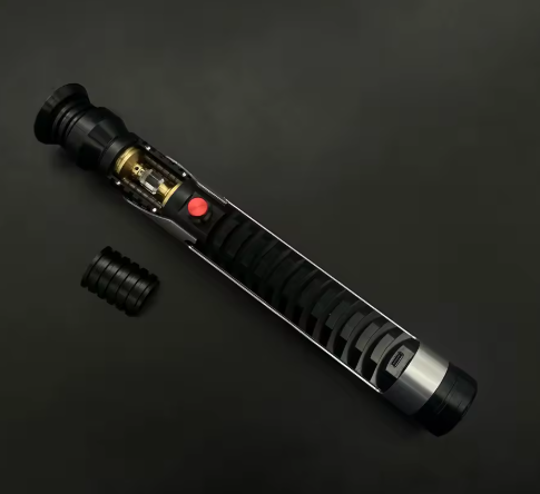 Qui Gon Neopixel Proffie v 2.2 RGB Pixel Saber – Metal Hilt (Smooth Swing, Heavy Dueling)