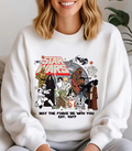 Vintage-Inspired Unisex Couple Streetwear Sweatshirt