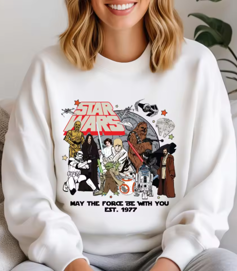 Vintage-Inspired Unisex Couple Streetwear Sweatshirt