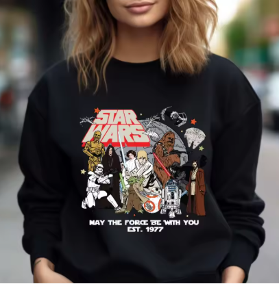 Vintage-Inspired Unisex Couple Streetwear Sweatshirt