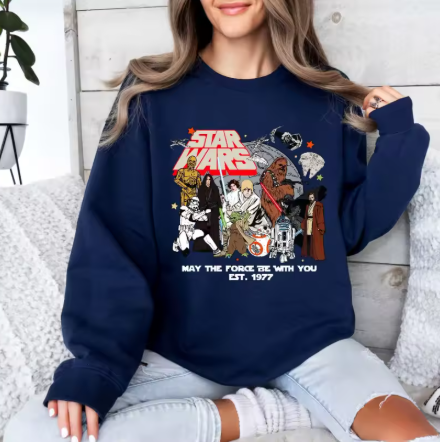 Vintage-Inspired Unisex Couple Streetwear Sweatshirt